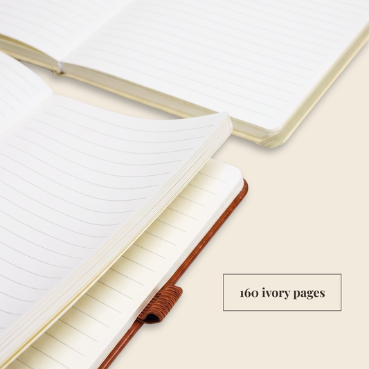 'Rabbi Zidni Ilma' Vegan Leather Islamic Notebook