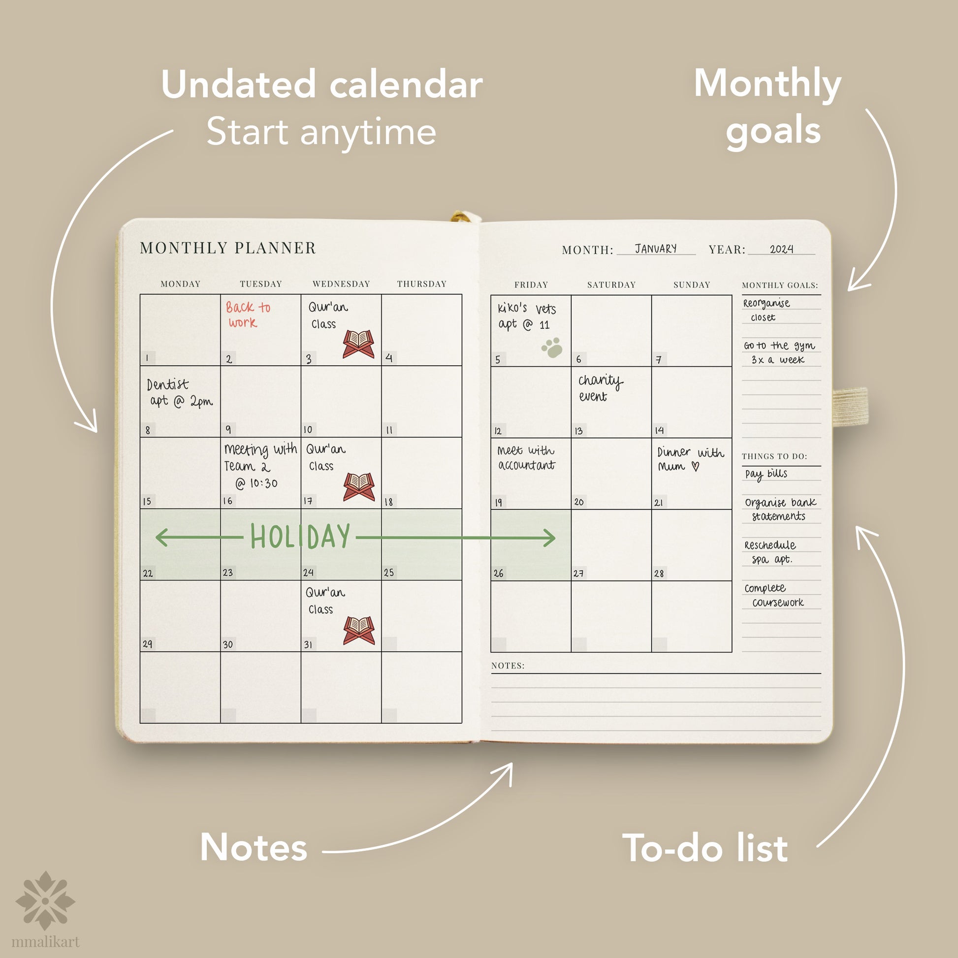 The Deen Planner - mmalikart