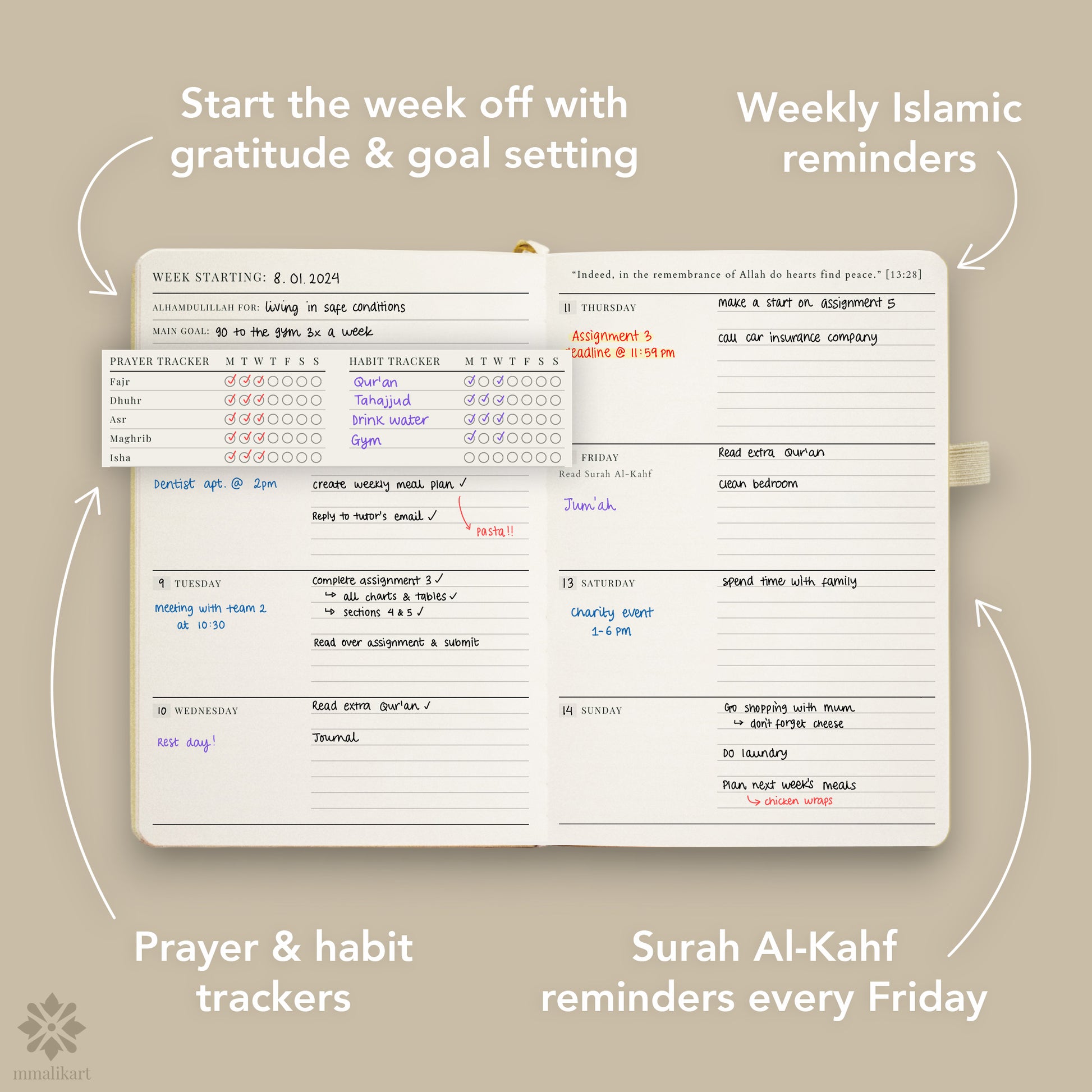 The Deen Planner - mmalikart
