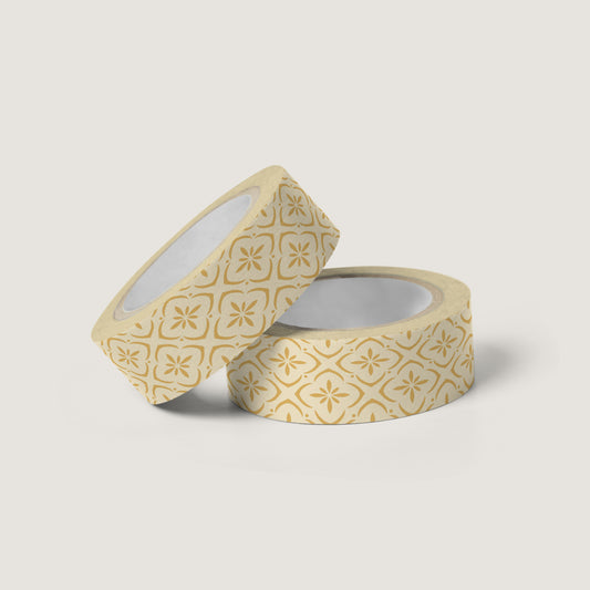 Yellow Geometric Washi Tape