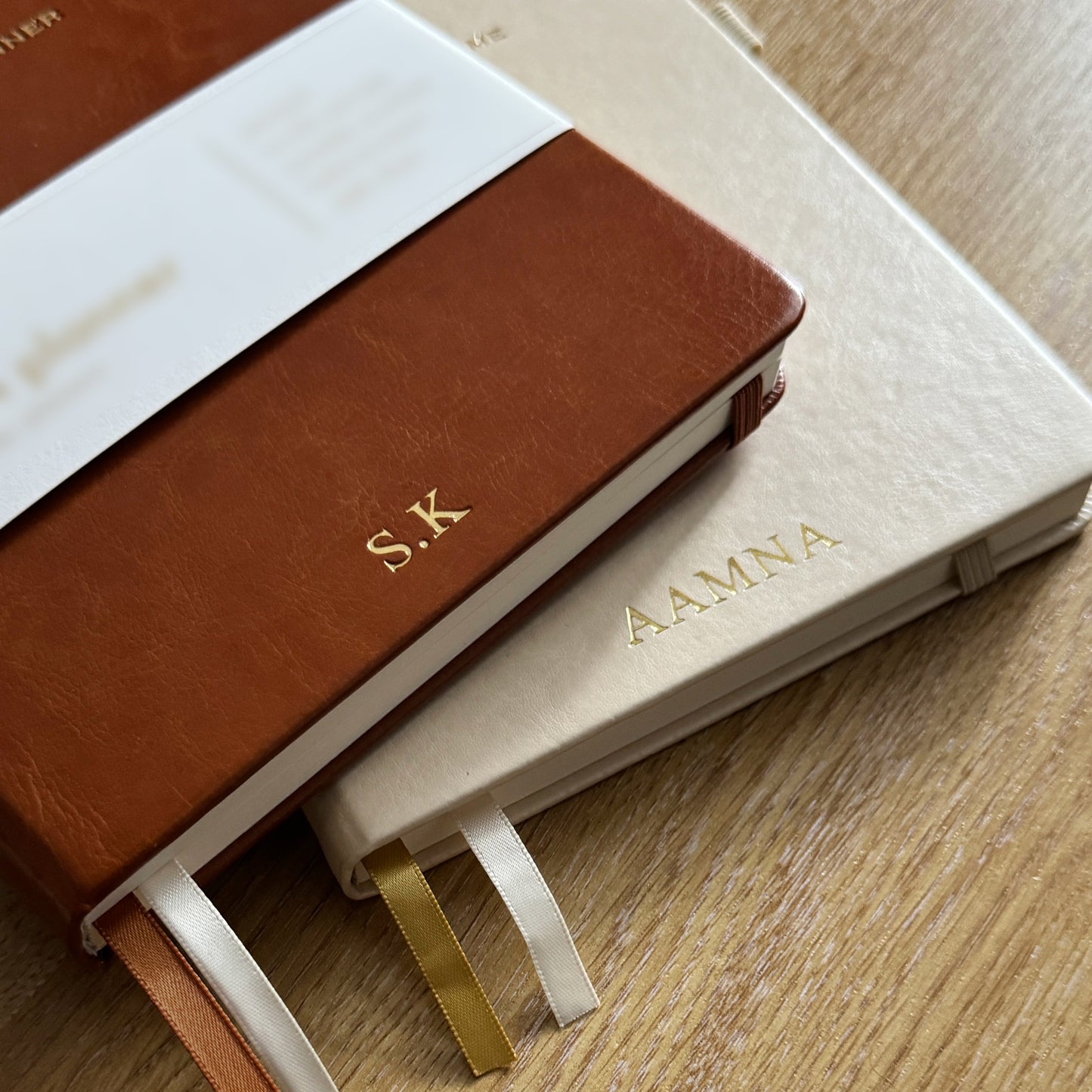 Personalised Islamic Notebook Bundle - Brown