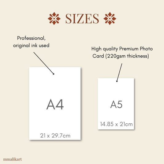 Tawakkul Definiton Print - mmalikart