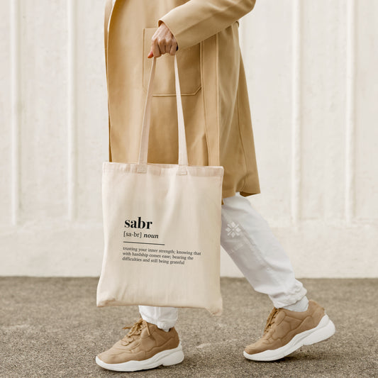 Sabr Tote Bag