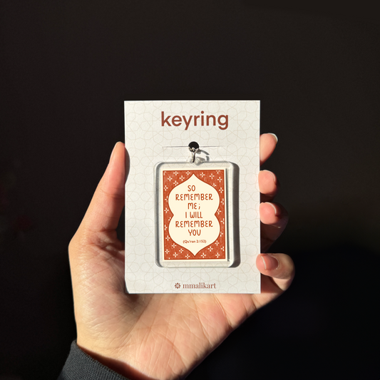 "So Remember Me" Keyring - mmalikart